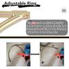 ZMJGLL Adjustable Climbing Spikes for Tree and High-Altitude Work, Comfortable Design, Carbon Steel (300 mm) view 2