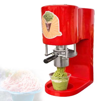 Pfps Spaghetti Ice Maker, 80 W, with 4 Interchangeable Molds, Red