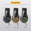 Tactical Helmet Earmuffs, Foldable Shooting Headset with 3.5 mm Jack, No Noise Cancellation, Mobile Phone Connection for Range and Training (Mud Color) view 3