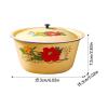 Enamel Mixing Bowl - Classic Vintage Container view 2