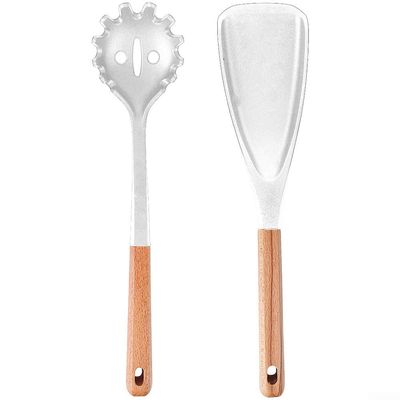 Rice Paddle and Pasta Serving Spoon Set