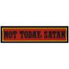 EmbTao Not Today Satan Embroidered Patch view 1