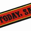 EmbTao Not Today Satan Embroidered Patch view 2