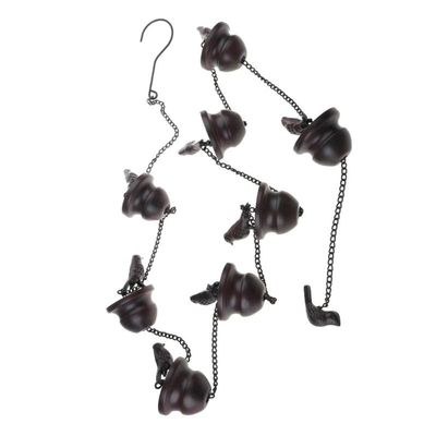 DUANSIYU 240 cm Metal Rain Chain for Roof Drainage Decoration