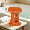 Shower Drain Stopper, 4.7 x 6.9 cm, Thermoplastic Hair Catcher view 3