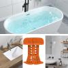 Shower Drain Stopper, 4.7 x 6.9 cm, Thermoplastic Hair Catcher view 4