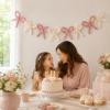 Tourima Bow Decoration Birthday Modeling Balloons Banner view 3