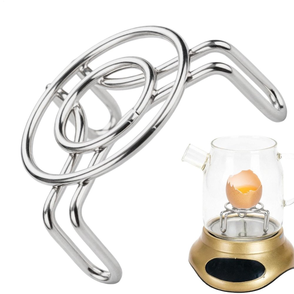 Mini Stainless Steel Steam Rack for Pot - 2.4x2.4in