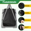 Fenghome Basketball Hoop Sandbag Cover, 600D Waterproof Organizer, Black, 85 x 55 x 13 cm view 2