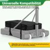 Fenghome Basketball Hoop Sandbag Cover, 600D Waterproof Organizer, Black, 85 x 55 x 13 cm view 3