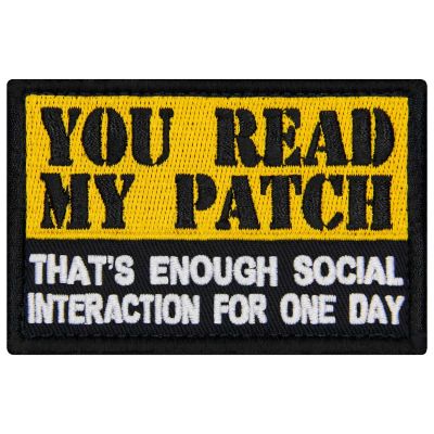 Embroidered Patch - Social Interaction