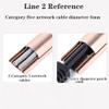 SCMYZLYD Aluminum Cable Channel, Self-Adhesive Aluminum Alloy Cable Cover for Home and Office, 1 m, Multiple Sizes (White Wood Grain, No. 5) view 3
