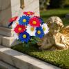 Artificial Memorial Flowers view 2