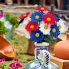 Artificial Memorial Flowers view 3