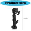Motor Stabilizer Clamp, Rail-Mount Bracket with Adjustable Support Arm, for Boats, Kayaks, Trailers, Docks, Garages, Fishing, Transport and Storage, 10 x 2.4 in view 2