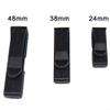 2 Lightweight Plastic Strap Clips for Backpack Organization view 3
