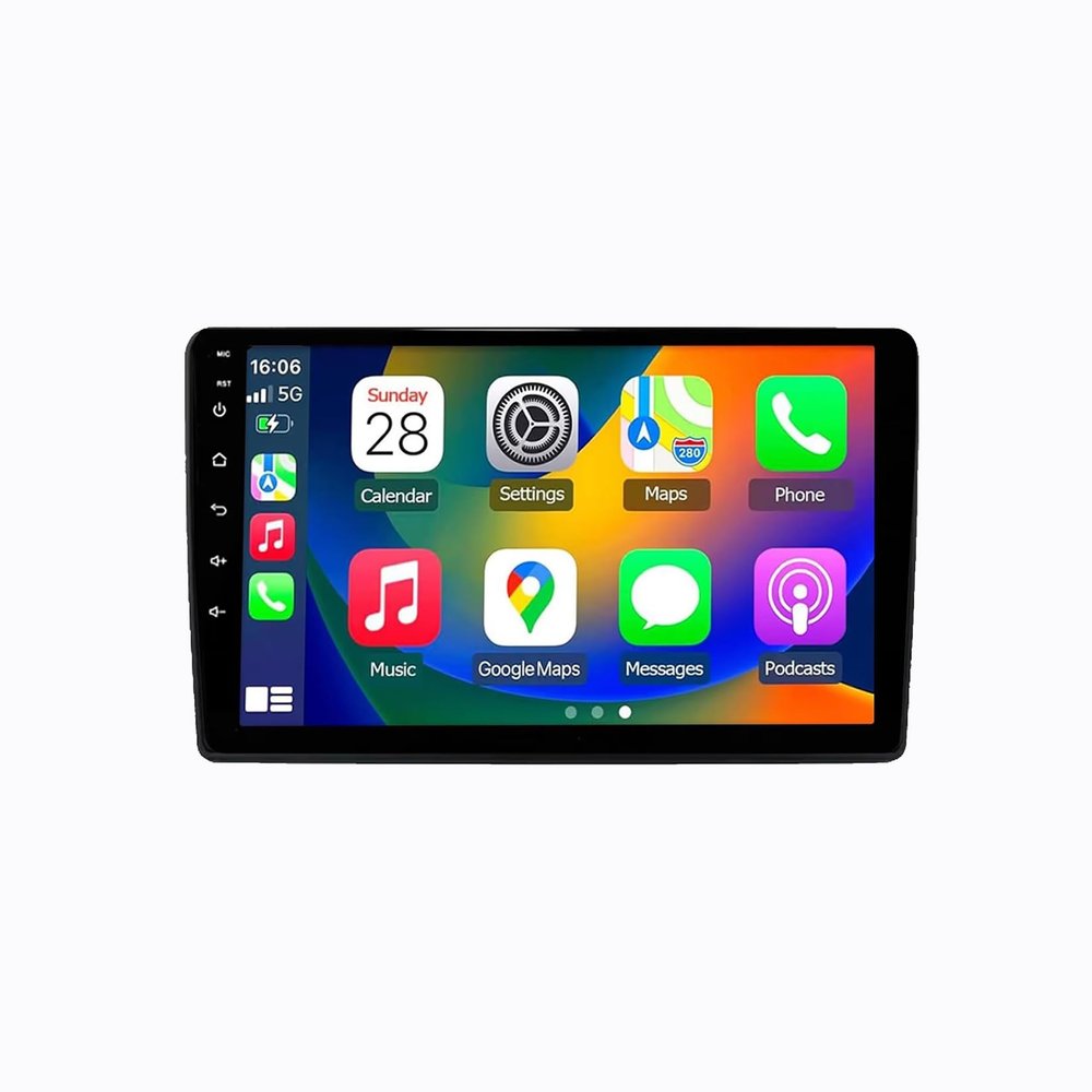 CarPlay Radio for Fiat Ducato 2, 2006–2022, 9-Inch Android 15 Display, FM/AM, Bluetooth, USB, 8-Core, 4GB+64GB
