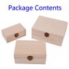 EasyByMall Wooden Storage Box view 3