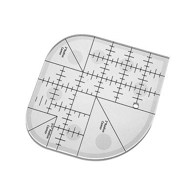 Fpreeza Creative Curved Corner Cutting Ruler