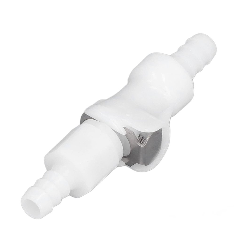 5/16-Inch Plastic Tubing Quick Connector with Shutoff Valve