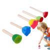 5-Piece Foam Sponge Brush Set for Kids view 1