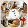 Slicer - Kitchen Peeler for Cooking - Non-Slip Cucumber Peeler view 4