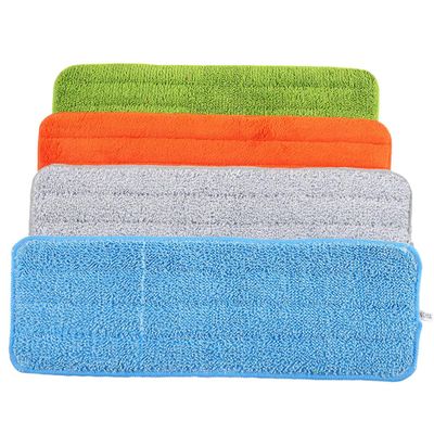 PATKAW 4-Piece Fiber Replacement Mop Pads with Exceptional Water and Dust Absorption for Versatile Cleaning