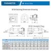 1-Piece SP20 IP68 Waterproof Cable Connector, 1- to 14-Pin, SP20-10D view 3