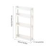 ljhnba Home Bathroom Over-the-Door Storage Shelf view 3