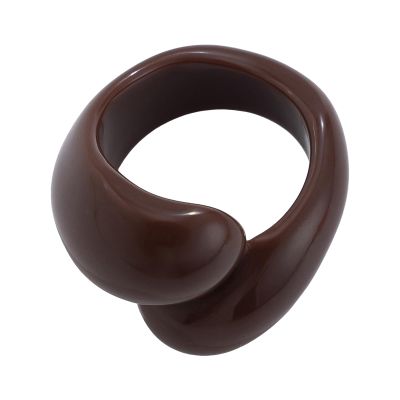 Stylish Colorful Double Drop Rings