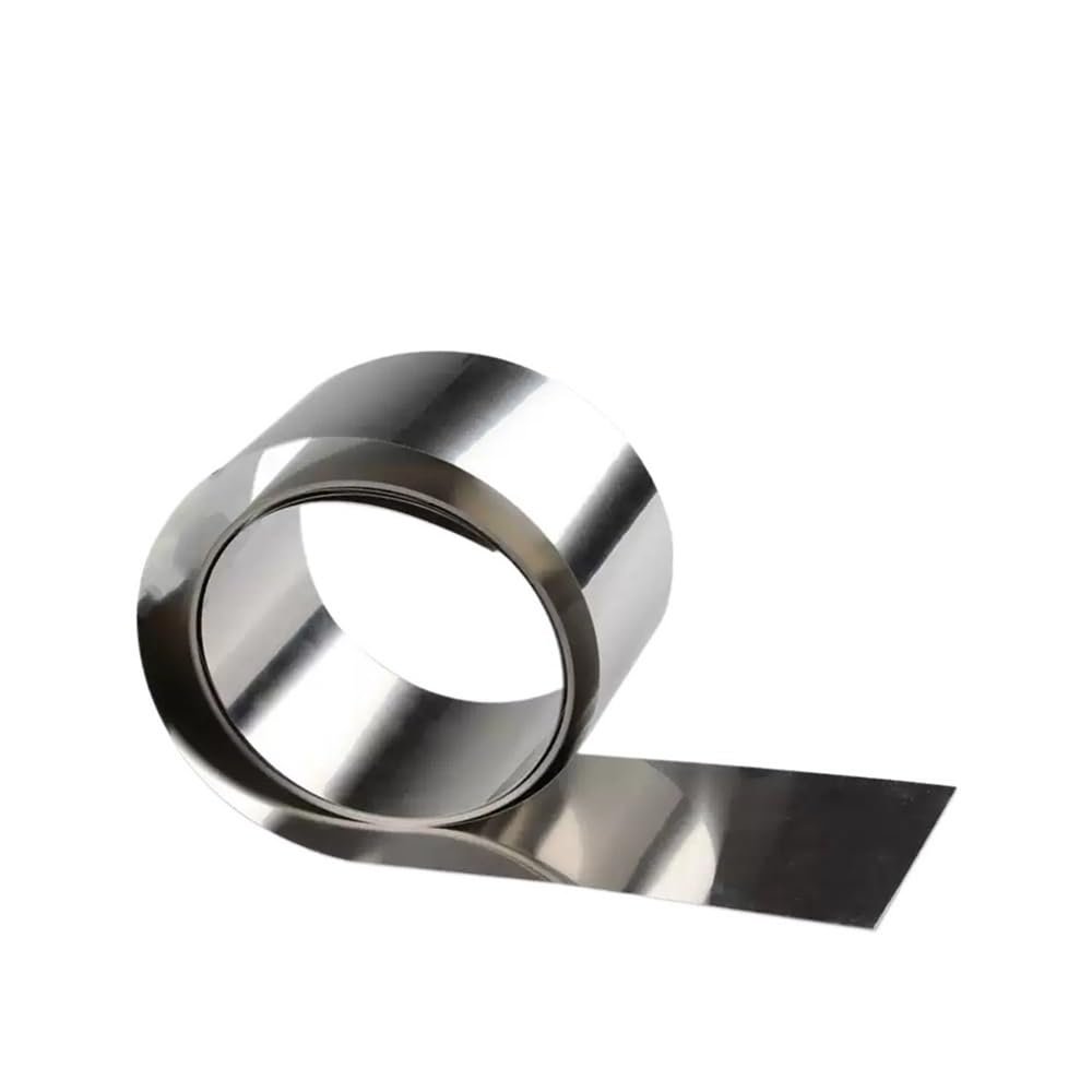 304 Stainless Steel Foil Roll, 1 m, 1 mm x 20 mm