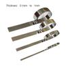 304 Stainless Steel Foil Roll, 1 m, 1 mm x 20 mm view 3