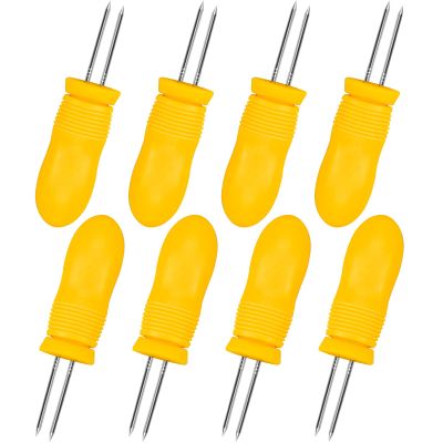 8-Piece Stainless Steel Corn Cob Holders