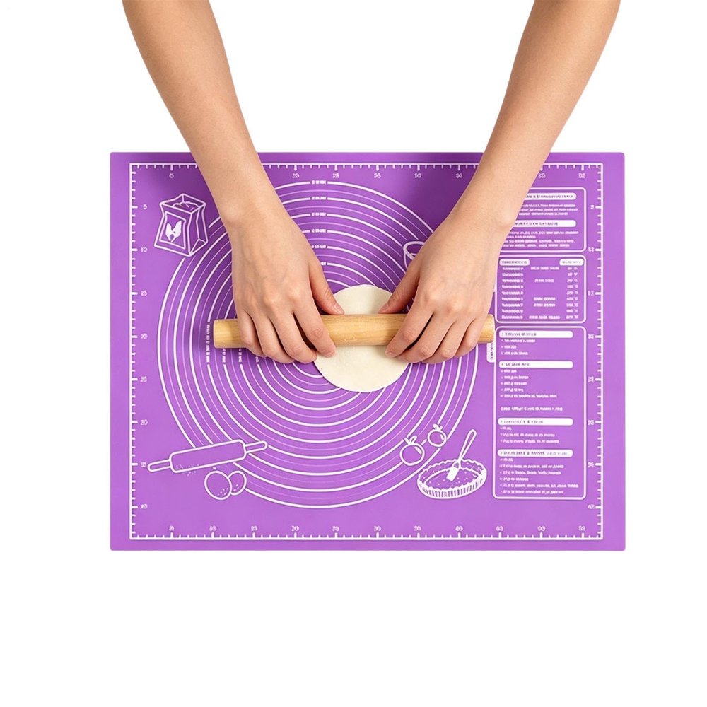 Non-Stick Dough Mat, Reusable Baking Sheet, 60 x 45 cm