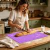 Non-Stick Dough Mat, Reusable Baking Sheet, 60 x 45 cm view 3