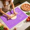 Non-Stick Dough Mat, Reusable Baking Sheet, 60 x 45 cm view 4
