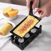 YTtkku 8-Piece Food-Grade Plastic Scraper Set for Melting Cheese, Spreading Butter, and Flipping Eggs view 3