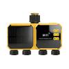 GLOGLOW Smart Wi-Fi Irrigation Timer, Solar-Powered Controller for 4 Zones view 3