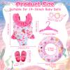 5-Piece Ocean-Themed Swim Set for 14–18-Inch Dolls view 2