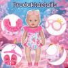 5-Piece Ocean-Themed Swim Set for 14–18-Inch Dolls view 4