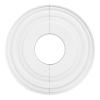 SPORTARC Ceiling Medallion, Decorative Cover Plate, PU, 30.5 cm Round, White view 4