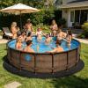 Durable Reinforced Round Pool Mat view 2