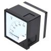 RhineCart Basics High-Precision Analog Voltage Detector, Square Panel Meter, AC 0–500 V view 4