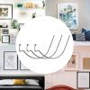 Picture Hooks, 4.25 x 1.85 Inches, 50-Piece Set for Plaster and Drywall view 4