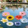 Bee Water Feeder, Floating Flower Feeder, Outdoor Resin Nectar Bowl, Decorative Station view 2