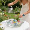 Bee Water Feeder, Floating Flower Feeder, Outdoor Resin Nectar Bowl, Decorative Station view 4