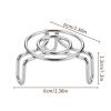 Mini Steamer Rack, Stainless Steel view 2