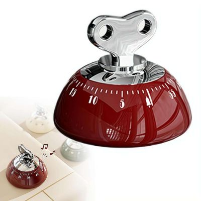 Magnetic Mechanical Kitchen Timer with 60-Minute Countdown