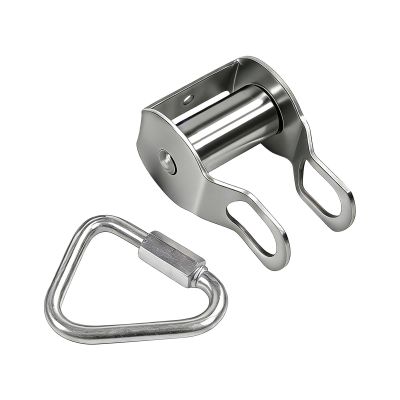 Stainless Steel Pulley with Rope, Load-Bearing