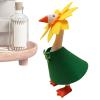Small Goose Outfit Decorative Statue view 1